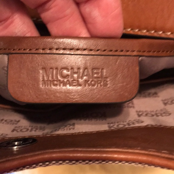 Large Brown Michael Kors signature bag - Picture 5 of 5